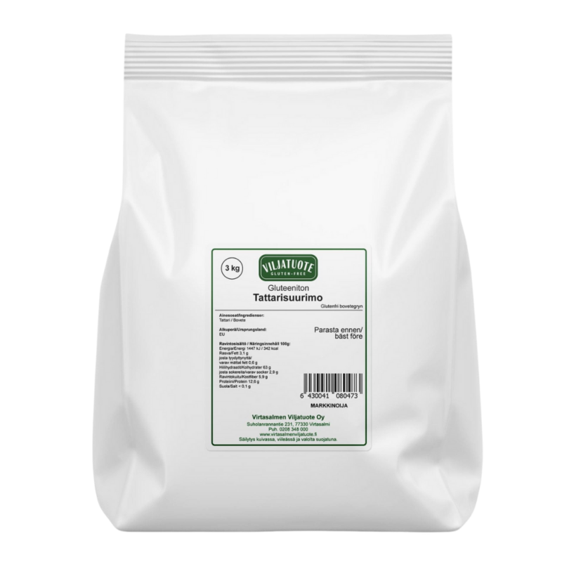 Gluteeniton Tattarisuurimo