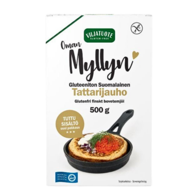 Gluteeniton Suomalainen Tattarijauho 500 g