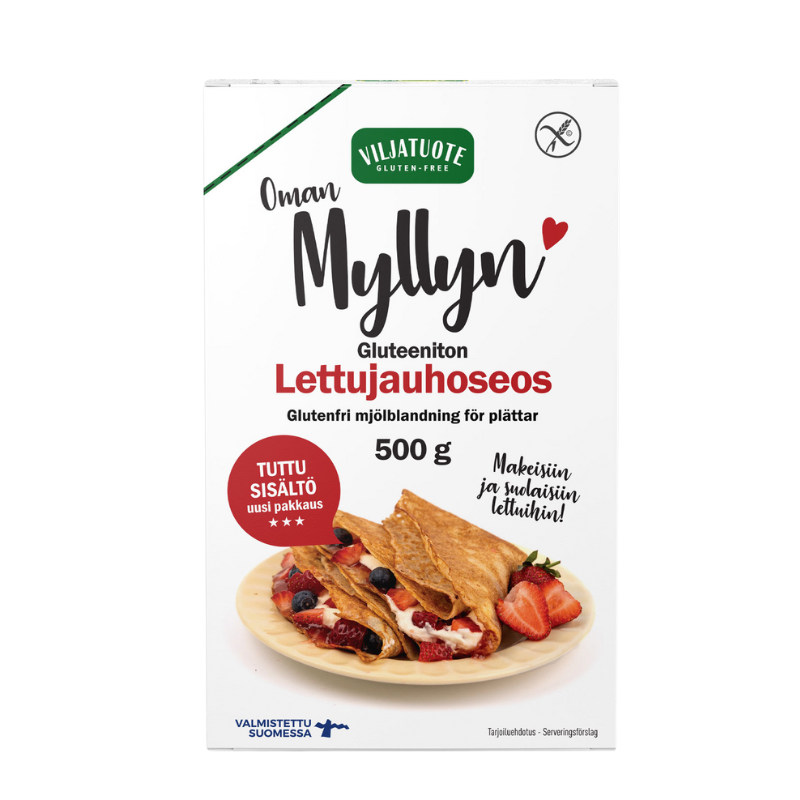 Viljatuote Gluteeniton Lettujauhoseos 500 g